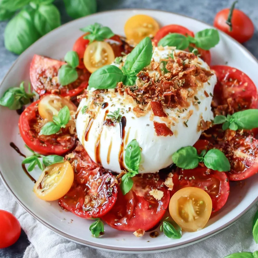 Burrata mit Tomaten