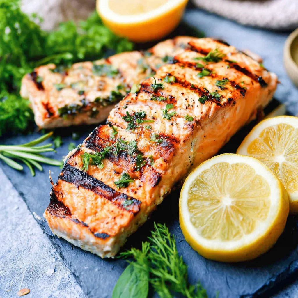 Lachs grillen
