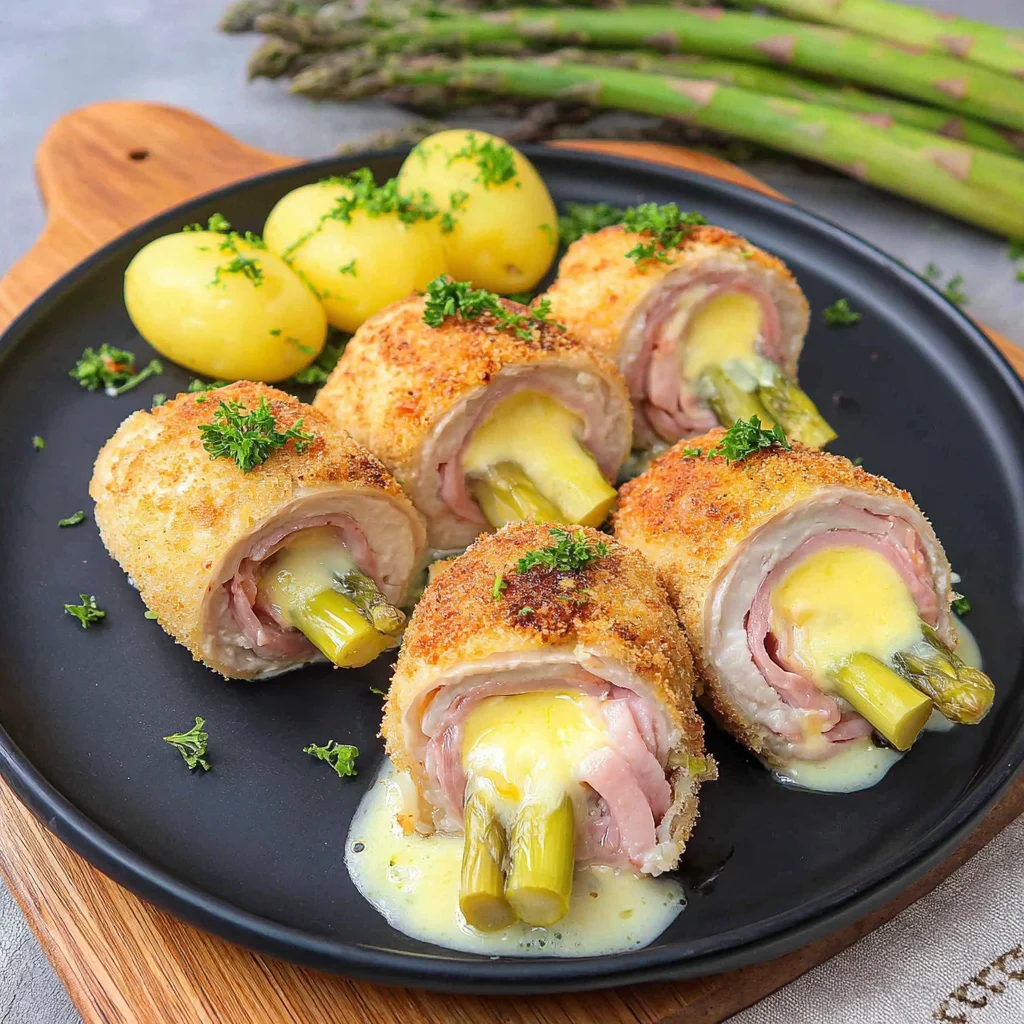 Spargel Cordon Bleu