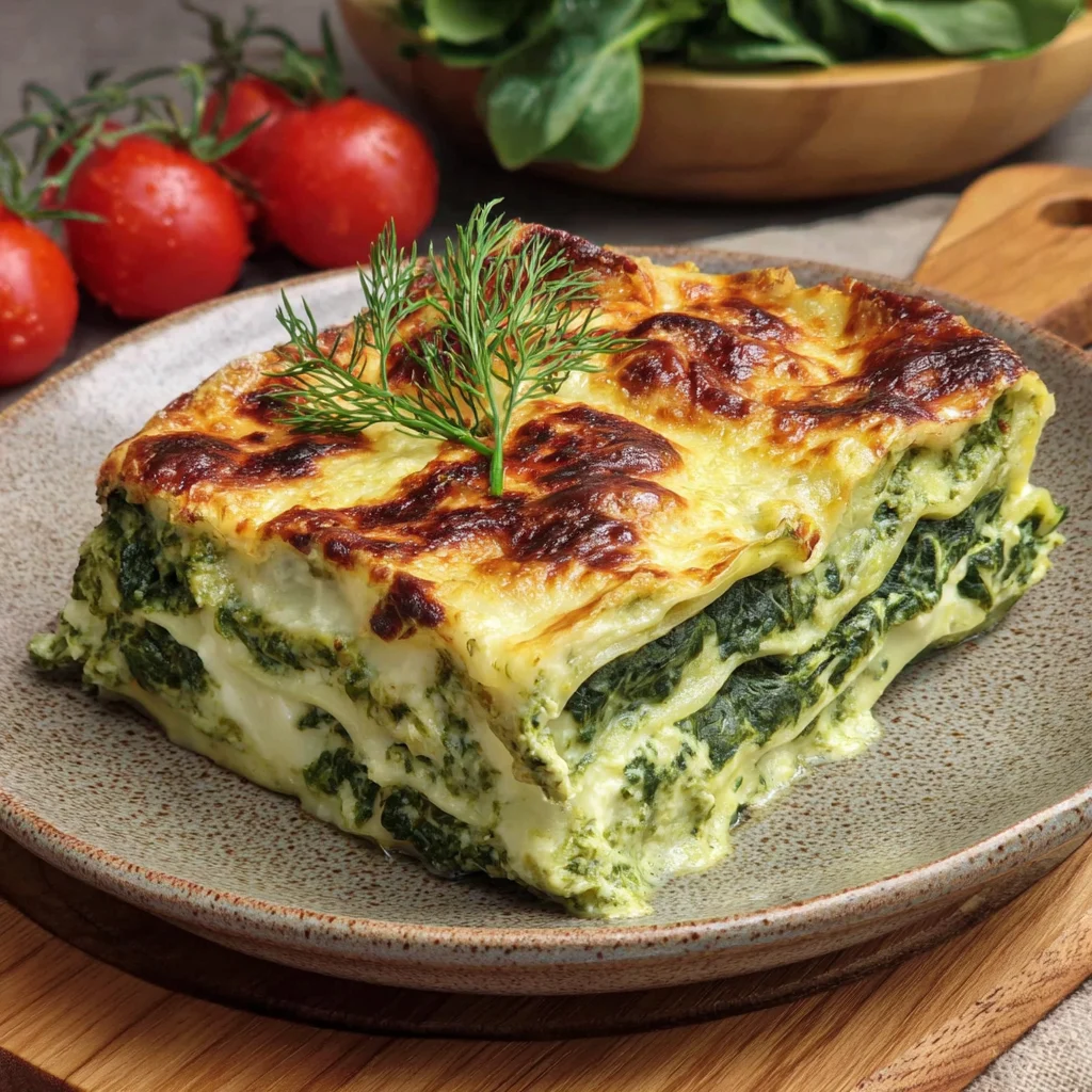 Spinat Lasagne