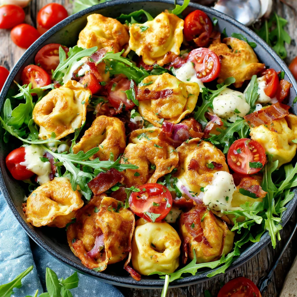 Tortellini Salat Heißluftfritteuse