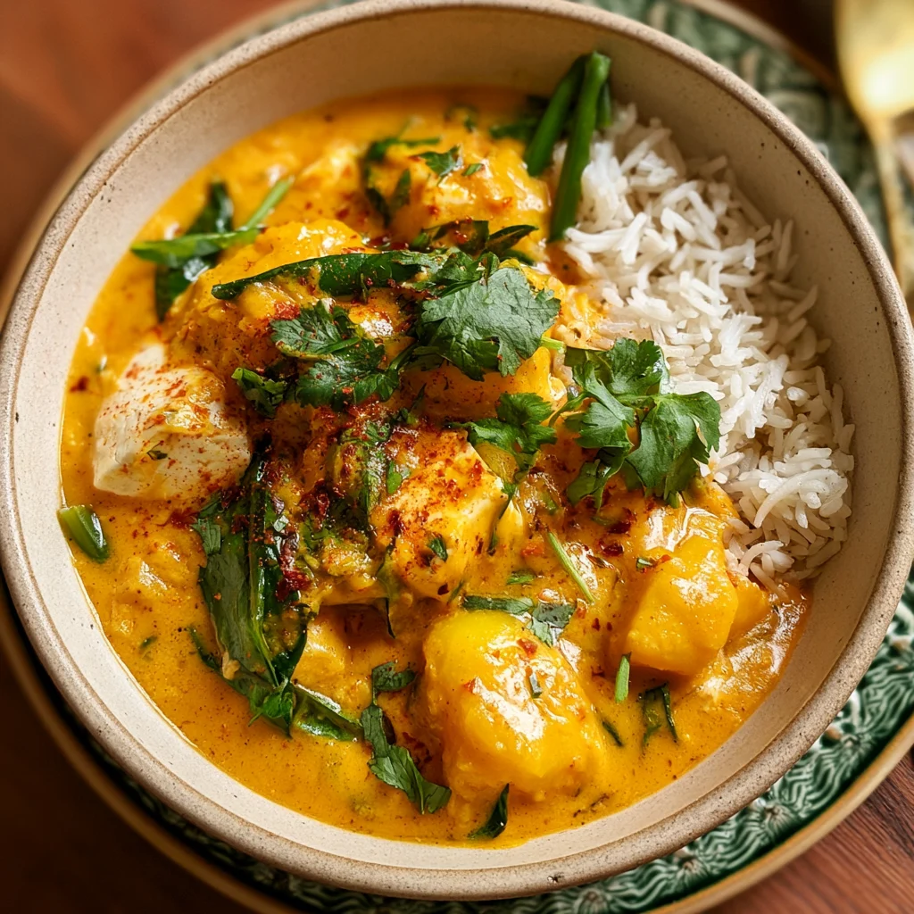 Mango Tofu Curry