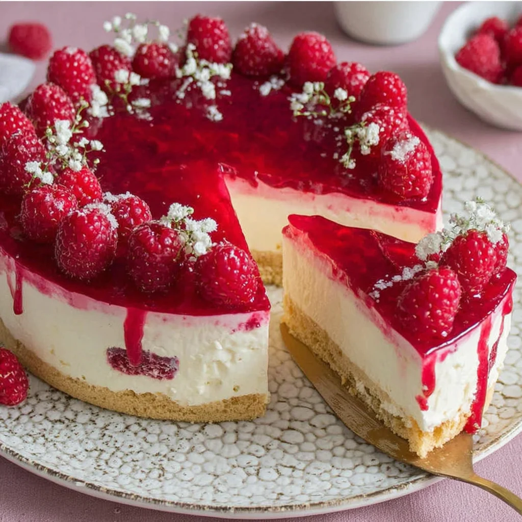 Himbeer-Joghurt-Torte