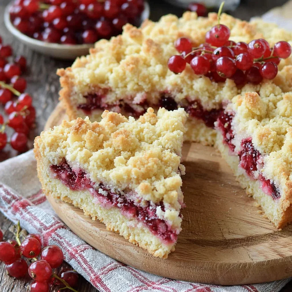 Kirschkuchen mit Streusel