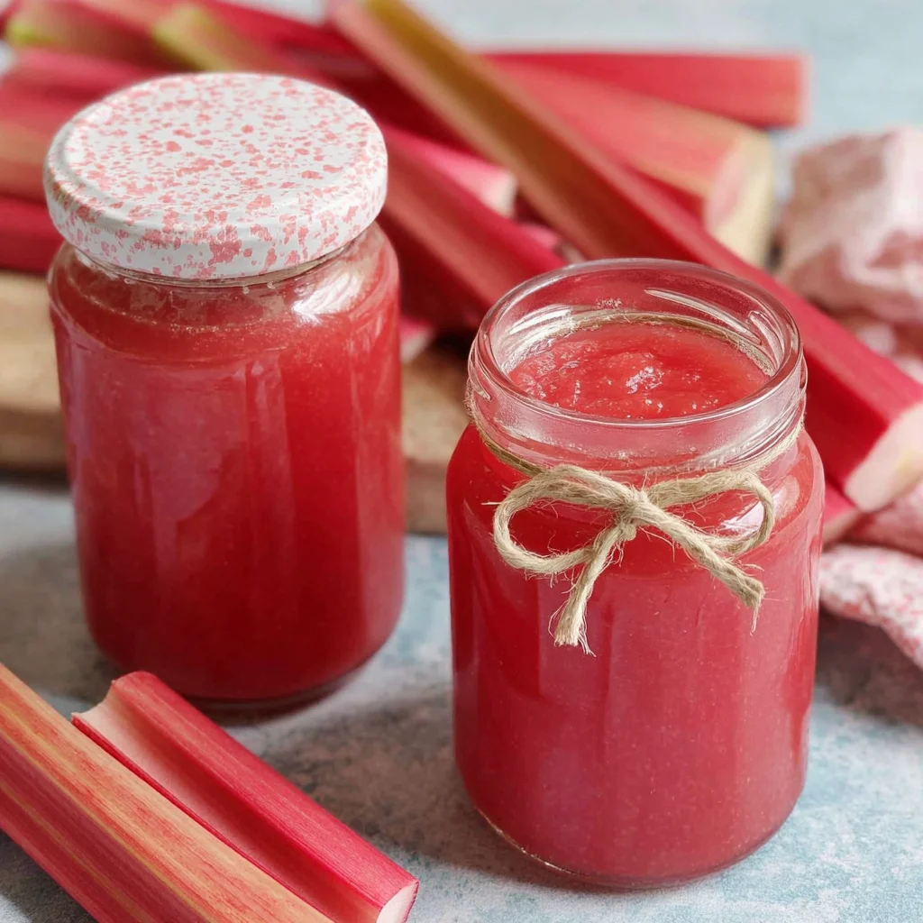 Rhabarbermarmelade